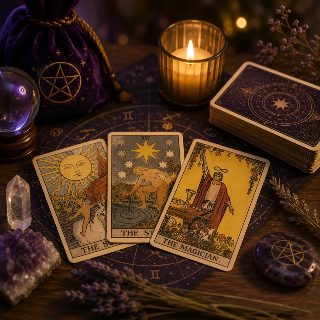 Tarot Card Reading course image with professional certification